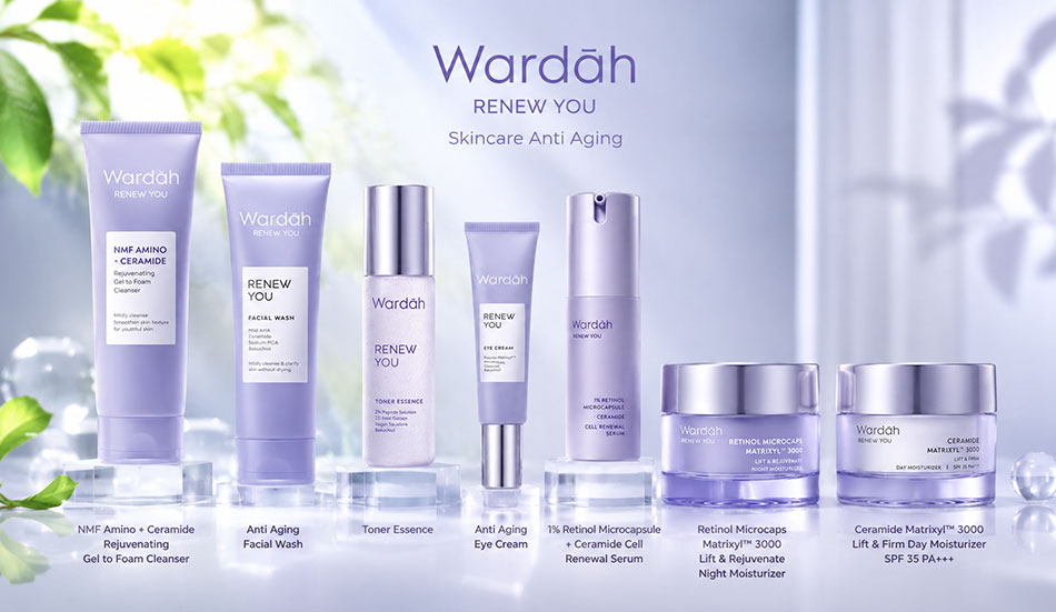 Produk Wardah untuk usia 30 tahun keatas